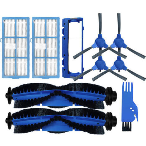 Ersatzteile für Kyvol Staubsauger: 2 Hauptbürsten, 2 Filter, 2 Seitenbürsten, 1 Abdeckung, 1 Flachbürste, 1 Schraubendreher (E20/E30/E31)