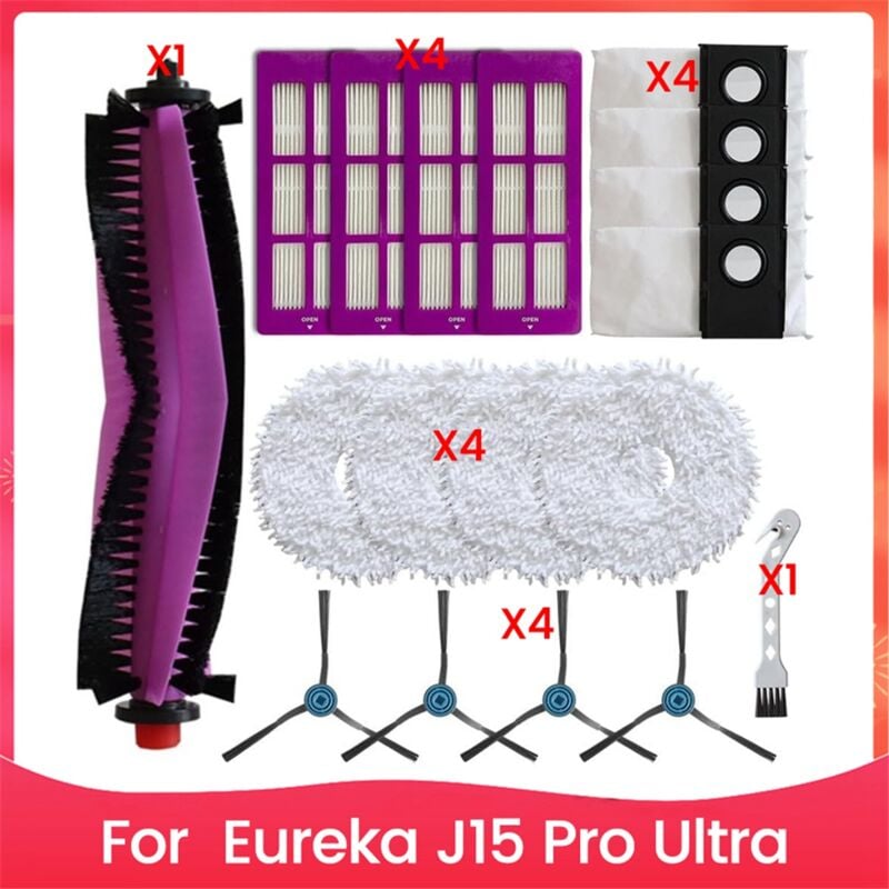Image of Ersatzteile für J15 Pro Ultra Hauptseitenbürstenfilter