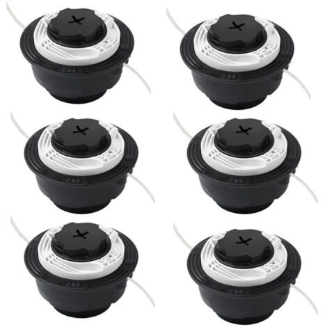 Ersatztrimmerkopf für Stihl Autocut C6-2 2,0 mm, 6-teilig, 40067102126, Grau