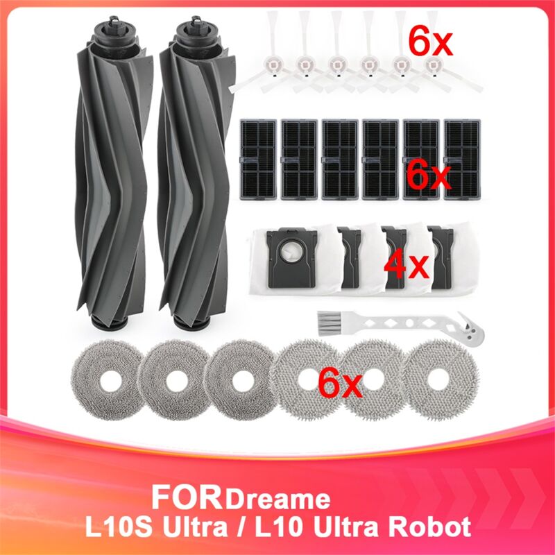 Image of Ersatzzubehör Staubsauger Hauptbürste Seitenbürsten Filter