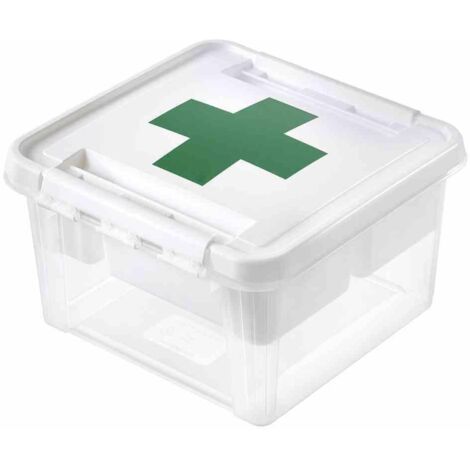 Erste Hilfe-Box 8 l weiß SmartStore Deco 12