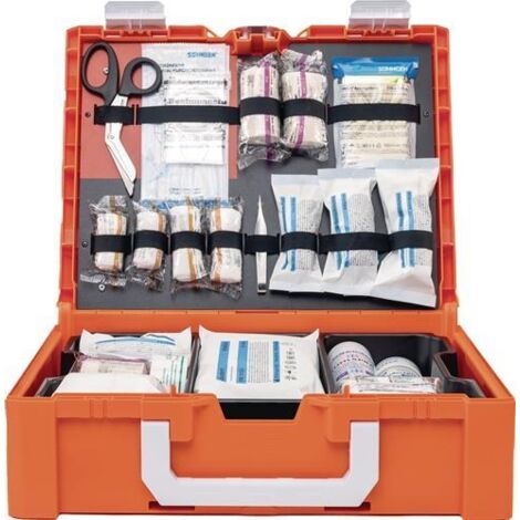 Erste Hilfe Koffer metaBOX 145M B226xH346xT145ca.mm orange