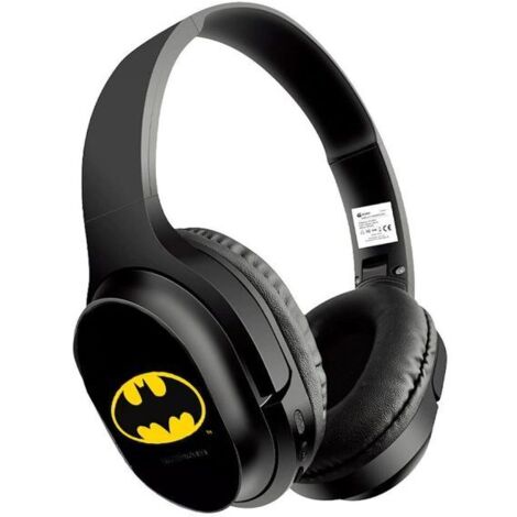 ERT Group Cuffie stereo senza fili con micro Batman 002 DC nero