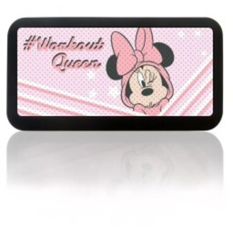 ERT GROUP Patrón de Disney con Licencia Minnie 001 Altavoz Bluetooth, Altavoz portátil de 3 W, micrófono Integrado y Radio FM, Ranura para Tarjeta Micro SD, batería Recargable