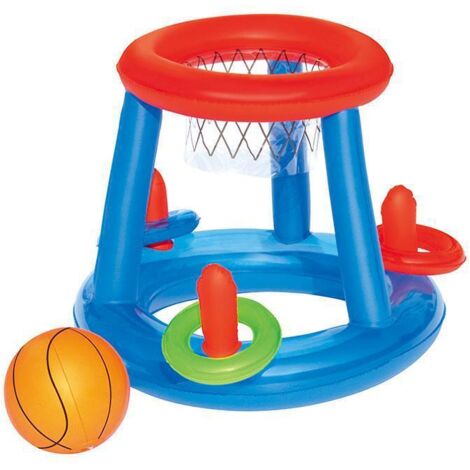 Erwachsenes Kind Eltern-Kind-Poolspielzeug Wasserspiel Wasserball Wasserspiel Basketballständer, 60x50cm