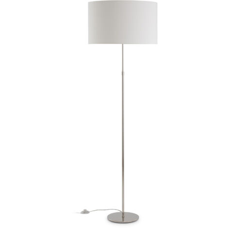 Erweiterbare Stehlampe 24x24x120 / 142 Beleuchtung / Nickelpour -Metalltischlampen Alle Stile, um dem Haus eine Note zu verleihen