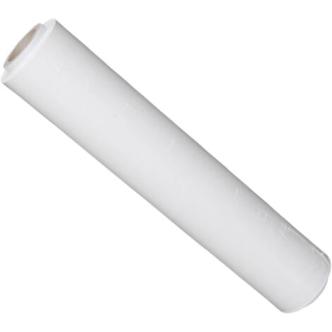 Erweiterbares Film Screenpack -Schutz Filmversiegelung für professionelle Verpackungsrolle 165 Meter - Bianco