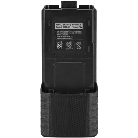 Erweiterter BL-5L Li-Ion-Akku mit ABS-Gehäuse für UV-5R, UV-5RX3, RD-5R, UV-5RTP, UV-5X3 Walkie-Talkies