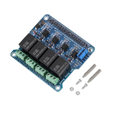 Erweiterungsmodul mit Relais für Raspberry Pi 3 B / 2 B / a / b
