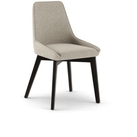 Erythea, Set di 4 sedie in tessuto Beige (62cm X 49.5cm H. 87cm)  Duzzle