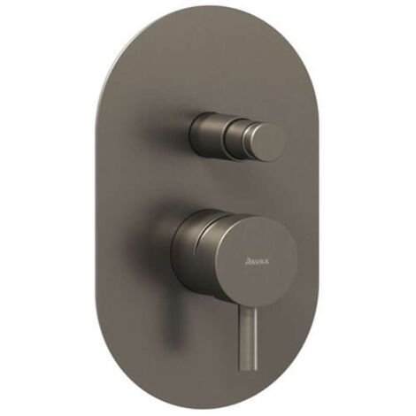 ES 061.20GB.O2 Grifo empotrado Espirit con interruptor automático, Graphite Brushed