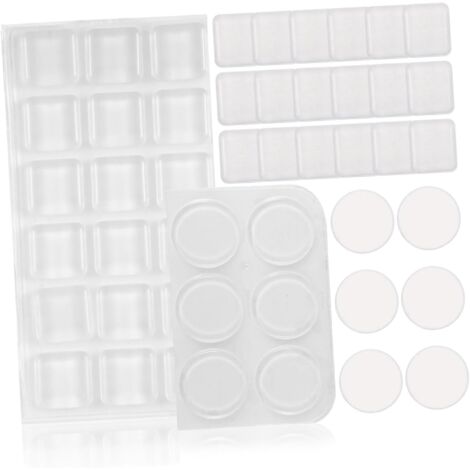 es et amortisseurs adh sifs en silicone transparent pour