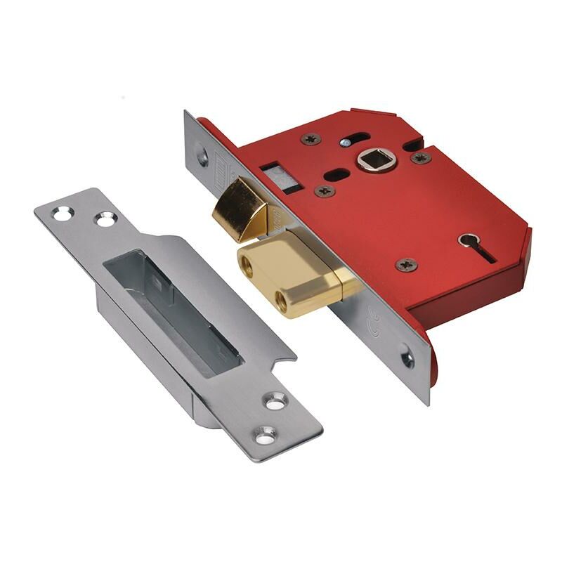 Union - Y2205S-SS-2.5 StrongBOLT 2205S 5 Lever Mortice Sashlock Stainless Steel 68mm 2.5in Visi UNNY2205SS25