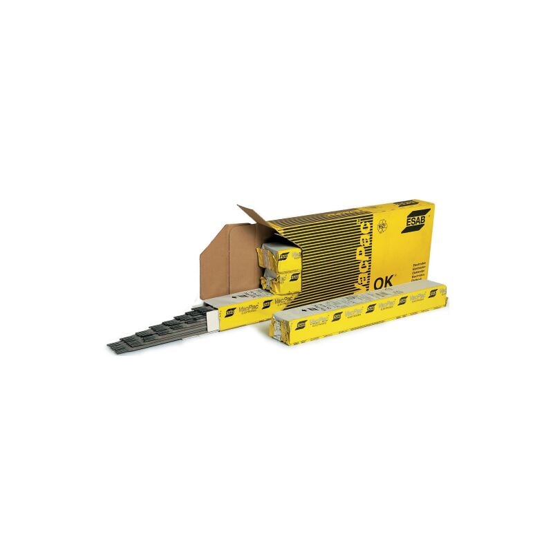 Ferramenta1.com - Esab Art Ok 45,40 cf 230 graue Rutilelektroden mm 2,5x300 mit roter Spitze fur leichte Tischlerarbeiten