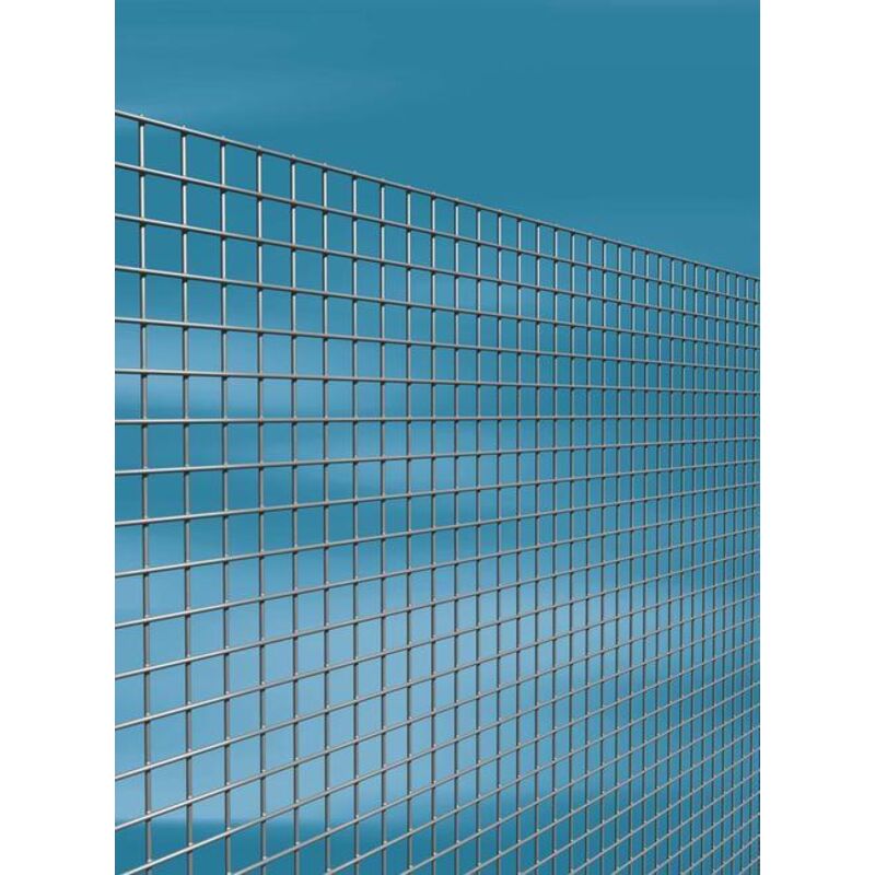 Treillis Galvanisé Soudé K 100 Cm Maille 12,7 Mm Fil 0,80 Mm - 25 Mb - Sb 7130023
