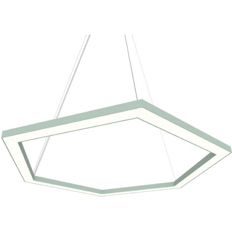 ESAGONO LÁMPARA DE TECHO Ø60 MONOCOLOR MATE