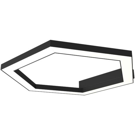 ESAGONO PLAFONIERA Ø40 MONOCOLORE OPACO