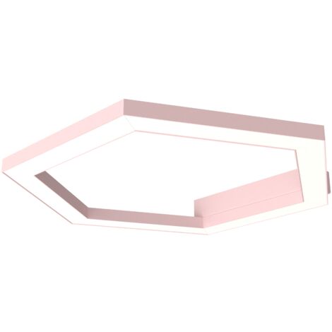 ESAGONO PLAFONIERA Ø40 MONOCOLORE OPACO