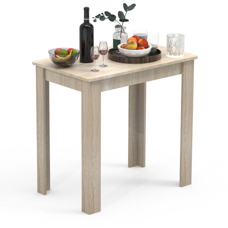 Ebuy24 - Esal80 table de salle à manger chêne décor.