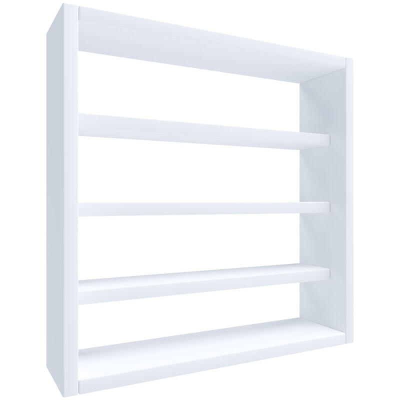Ebuy24 - Esaldi étagères de cuisine 40 cm 4 tablettes blanc.