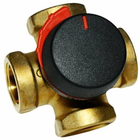 ESBE Bivalent-4-Wege-Mischer Serie VRB 141 DN 15, Kvs 2,5 , Innengewinde 1/2" 11660100