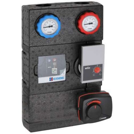 ESBE Mischergruppe GRA211 DN 32 für gemischte Heizkreise mit Wilo Para 25/8 61042200