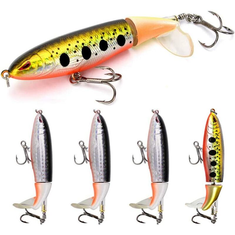 Esca artificiale Esche da pesca Wobbler Set 5