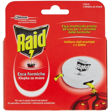 ESCA FORMICHE RAID- S.C.JOHNSON ITALY- 12,0 pz