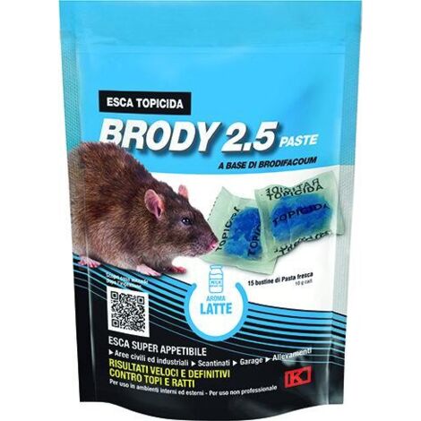 ESCA TOPICIDA FRESCA BRODY 2.5 150 G BLU LATTE (05917)