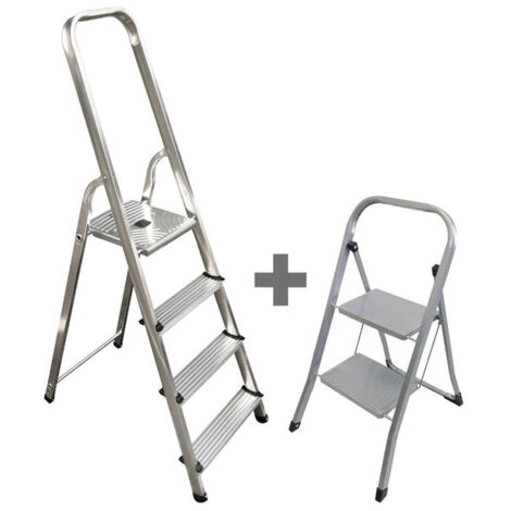 Escabeau 4m Eco + Marchepied 2m Artubasic - Artub