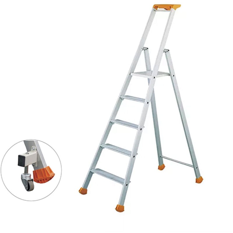 Escabeau 5 marches - Hauteur de travail max. 3,10m - 2370005R