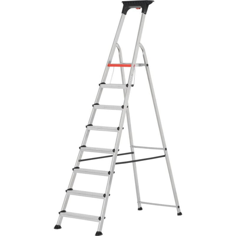 Hymer - Escabeau 8 marches - Hauteur max. de travail 3.81m - 7002608