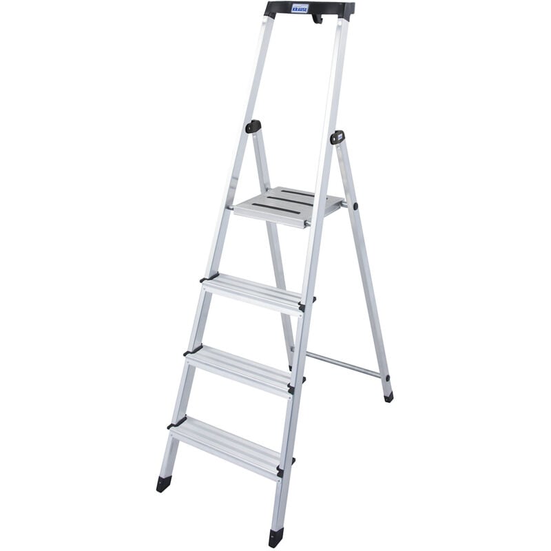 KRAUSE, Escabeau à marches, avec marche supérieure de sécurité