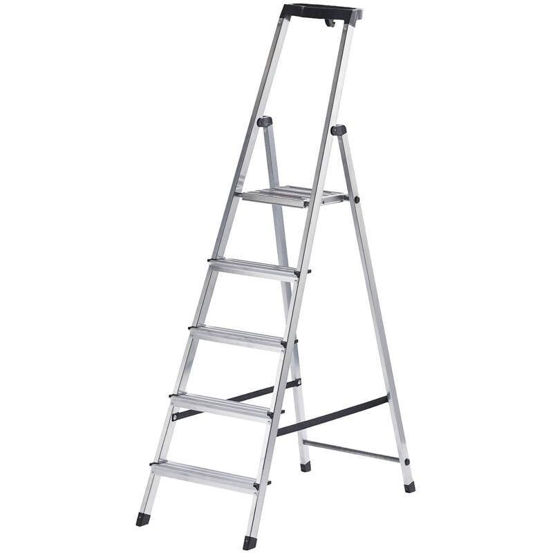 Krause - Escabeau à marches, avec marche supérieure de sécurité