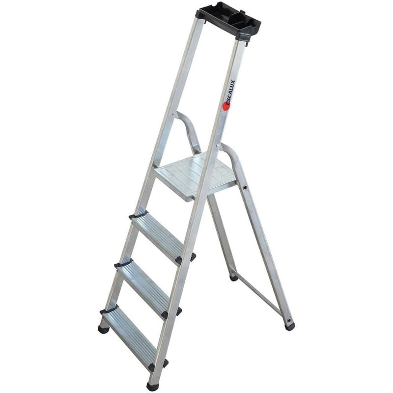 Escalux - Escabeau aluminium 4 marches marchalu plus