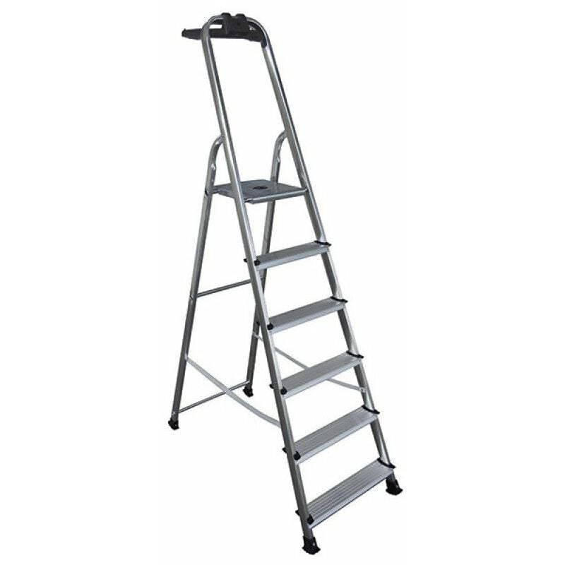 Escabeau aluminium - 6 marches 3m19 - brico