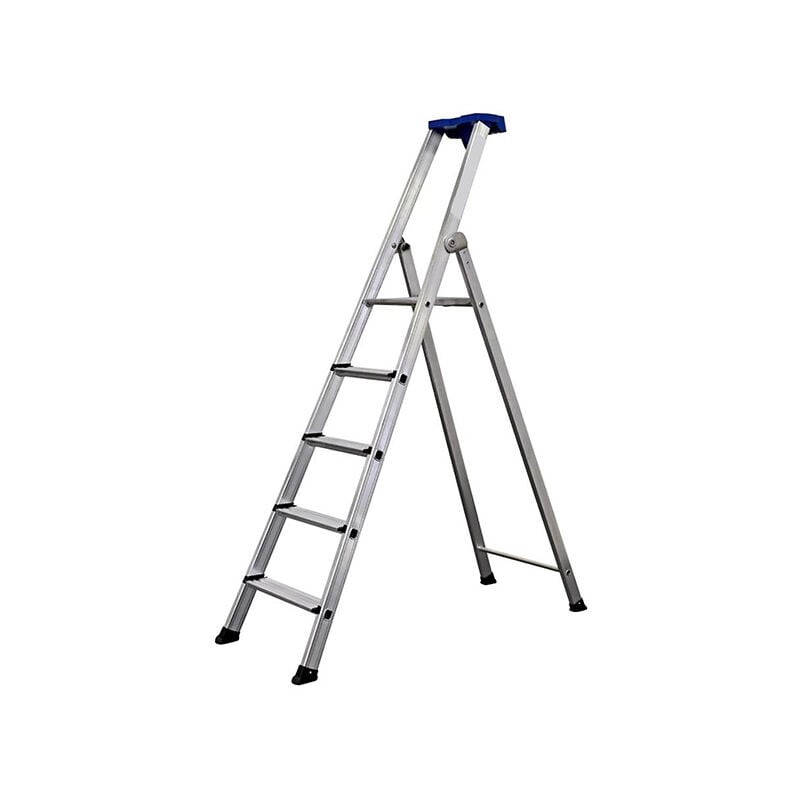 Duarib - Escabeau alu 7 marches - Hauteur max travail 3,55m - 609207-54