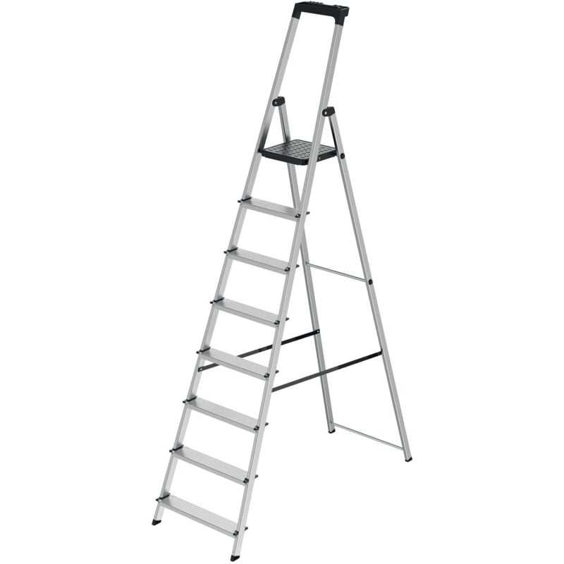 Escabeau Aluminium 8 Marches Werka Pro