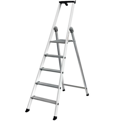 Escabeau aluminium Série Expert 54 - CENTAURE 4 Marches + Tablette / 1,10 M