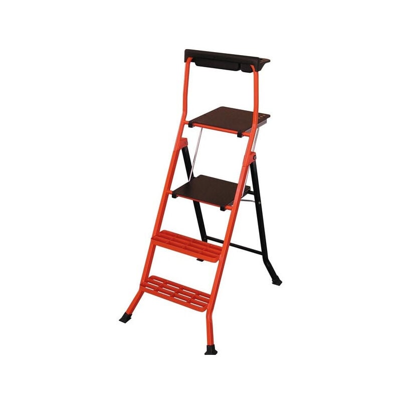 Escabeau Pro acier Lescabo Mondelin 70cm