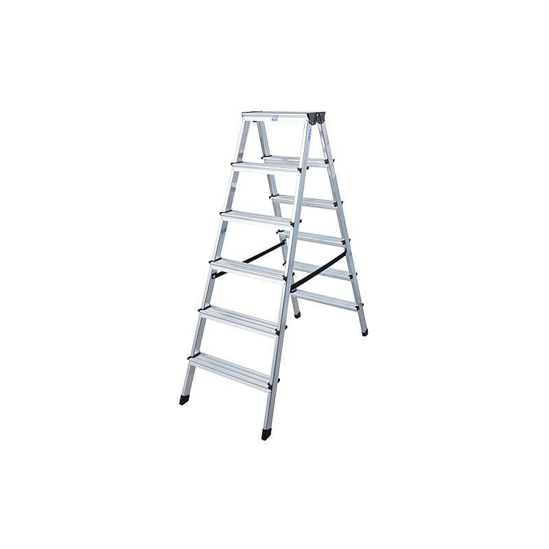 Krause - Escabeau double h de travail 2,85 h reelle 1,08 Longueur 1,41 2x6 marches