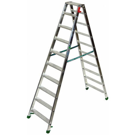 Escabeau double - Marches 8.5cm (plusieurs tailles disponibles)