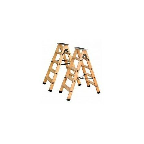 Escabeau double prof.8marc.+tabldouble montee 8+tabl
