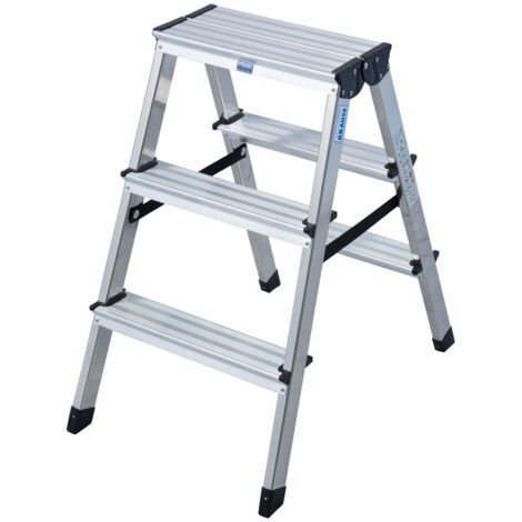 Escabeau en aluminium Dopplo , accs double face