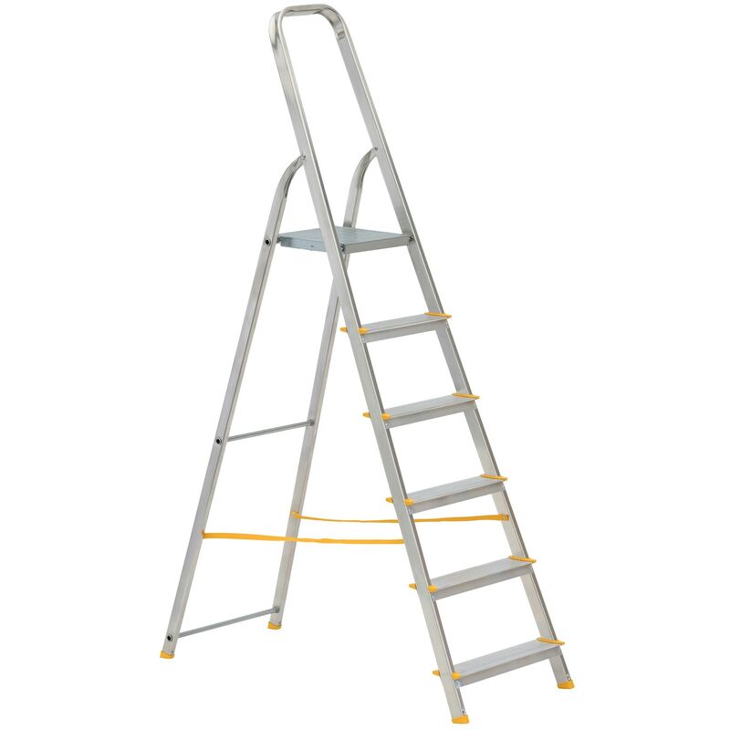 Escabeau en aluminium eurostyl 6 marches