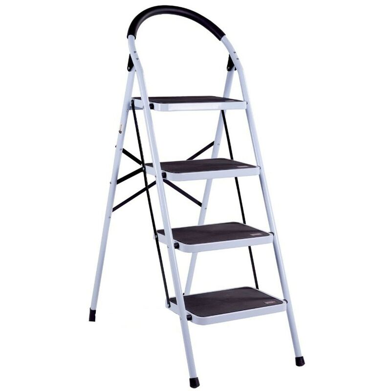 Brixo - Escabeau Marche-pied pliant 4 niveaux Portée Max 150 kg