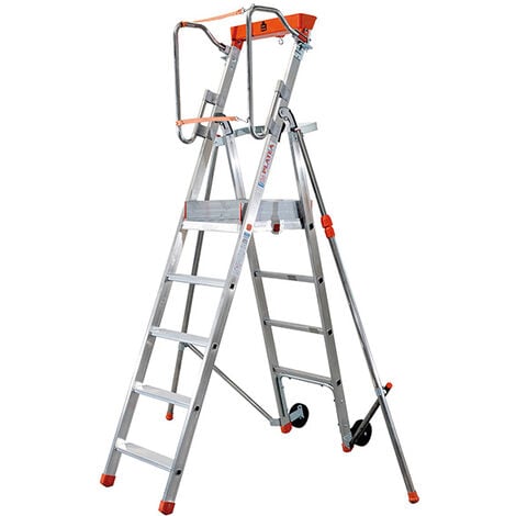 Escabeau pirl de 1.59m de hauteur de plateforme - PLT06