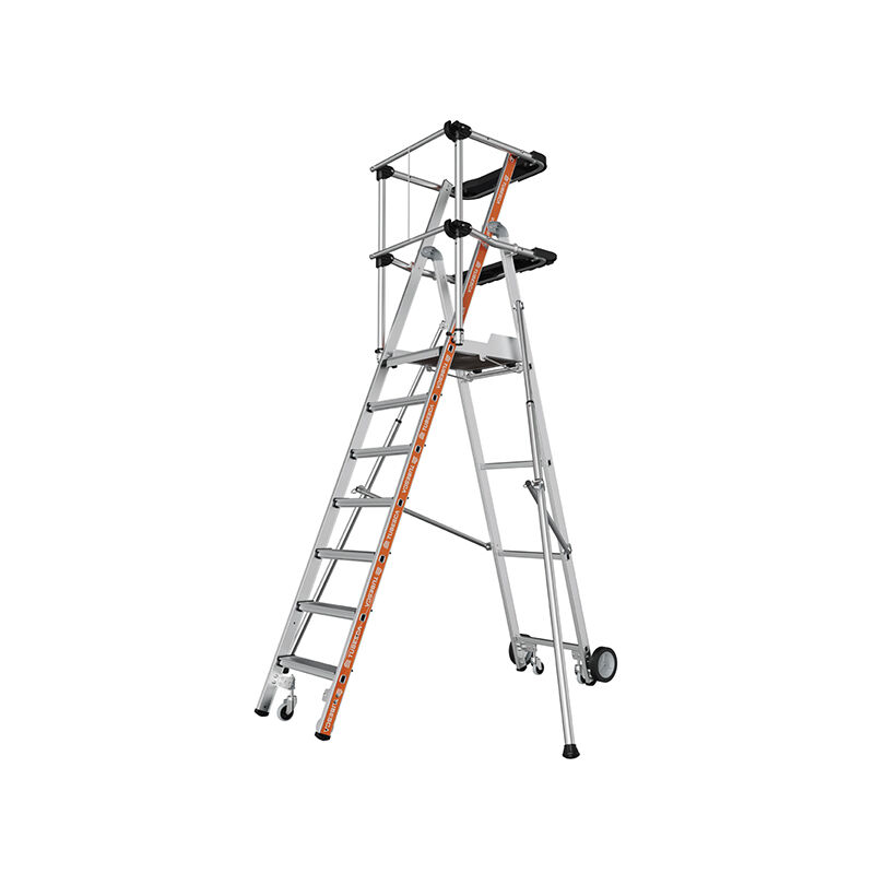 Escabeau PIRL 7 marches - Hauteur max. de travail 3,63m - 2274167