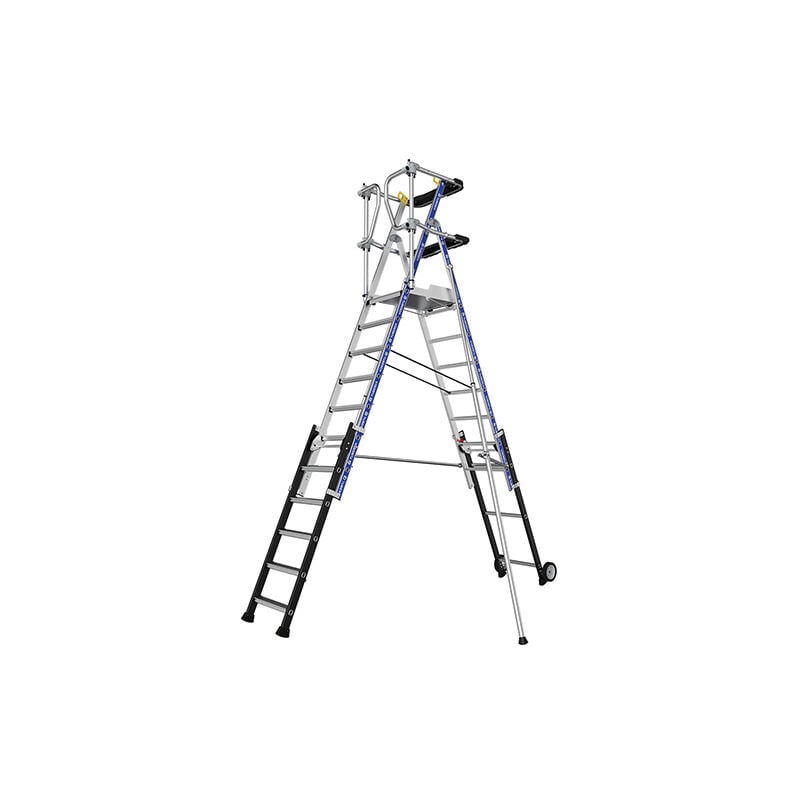 Pirl télescopique de 8 à 11 marches - Hauteur max. de travail 4.50m - 2272963