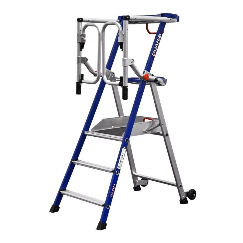 Duarib - Escabeau Plate-Forme Fixe Ultim Autostable 3 Marches - 516903